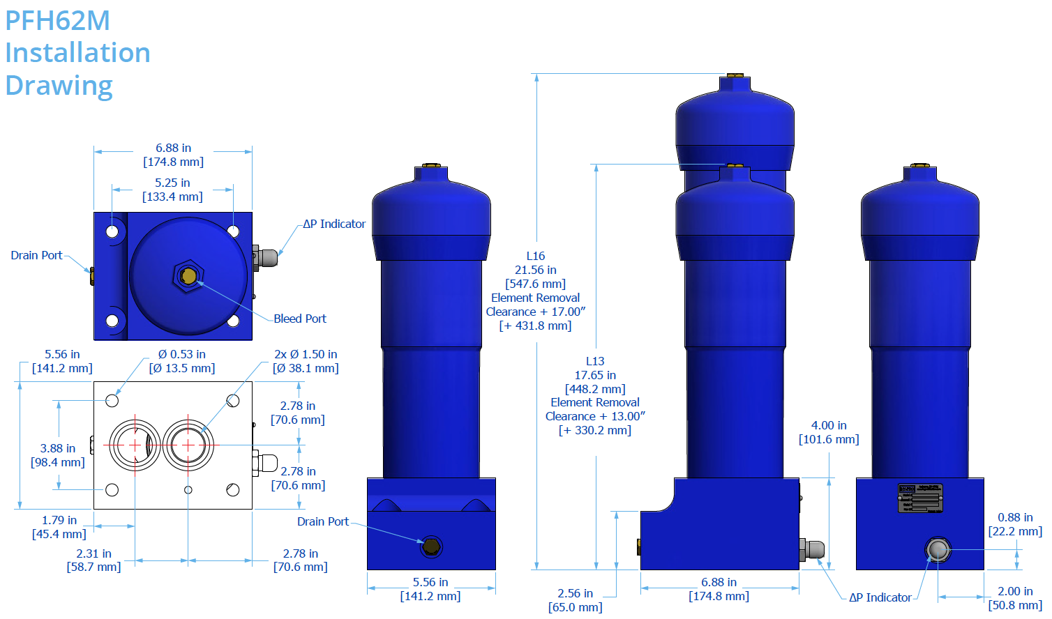 PFH62M Drawing